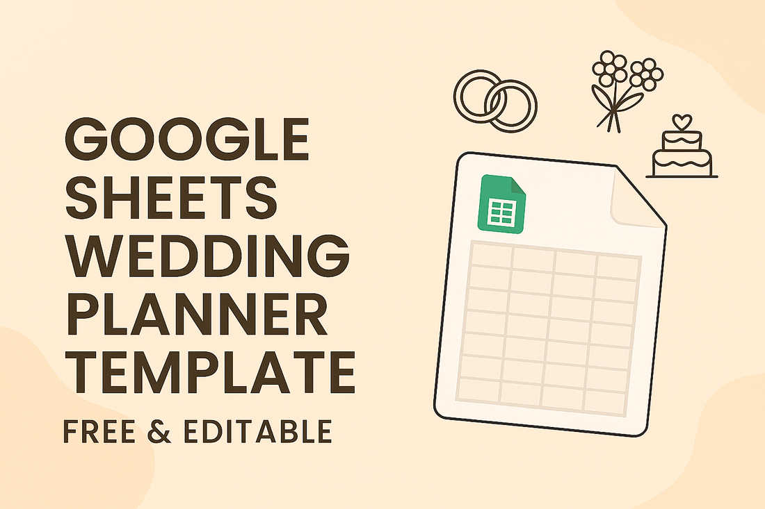 Google Sheets Wedding Planner Template: Free & Editable Guide