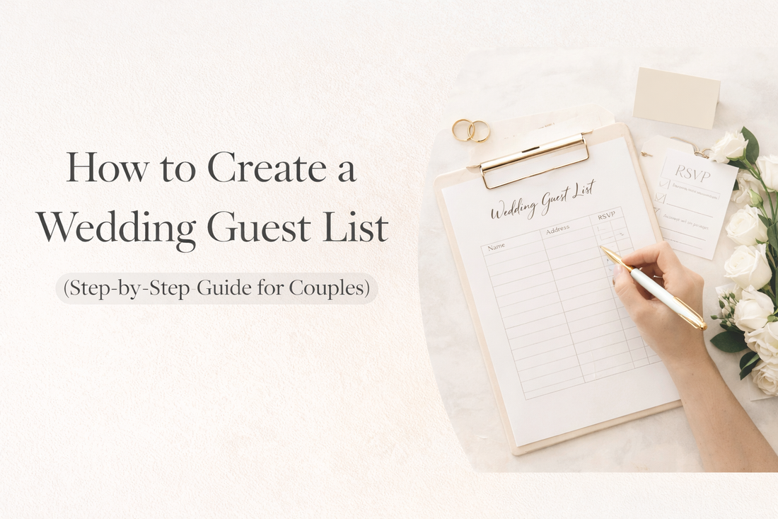 How to Create a Wedding Guest List (Step-by-Step Guide for Couples)