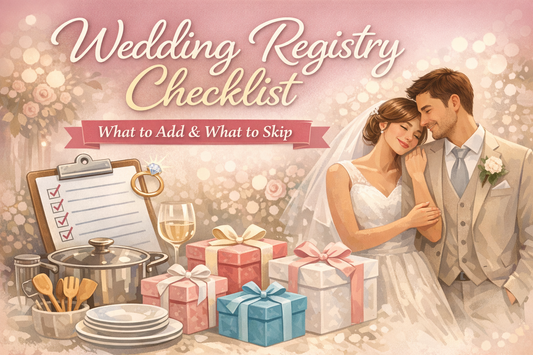 Wedding Registry Checklist: What to Add, What to Skip & How to Build One Fast