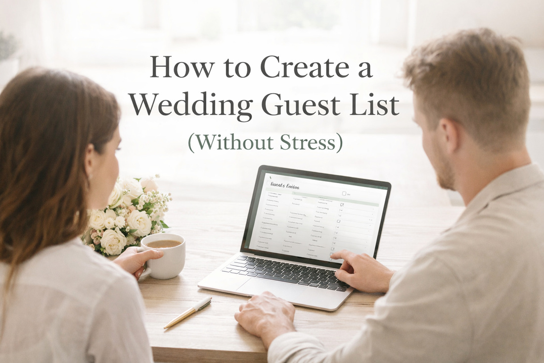 How to Create a Wedding Guest List Without Stress (Complete Step-by-Step Guide)
