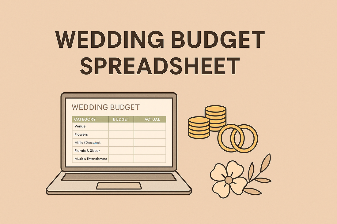 Wedding Budget Spreadsheet: Free Template + How to Track Every Expense