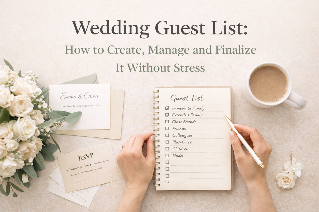 Wedding Guest List: How to Create, Manage and Finalize It Without Stress