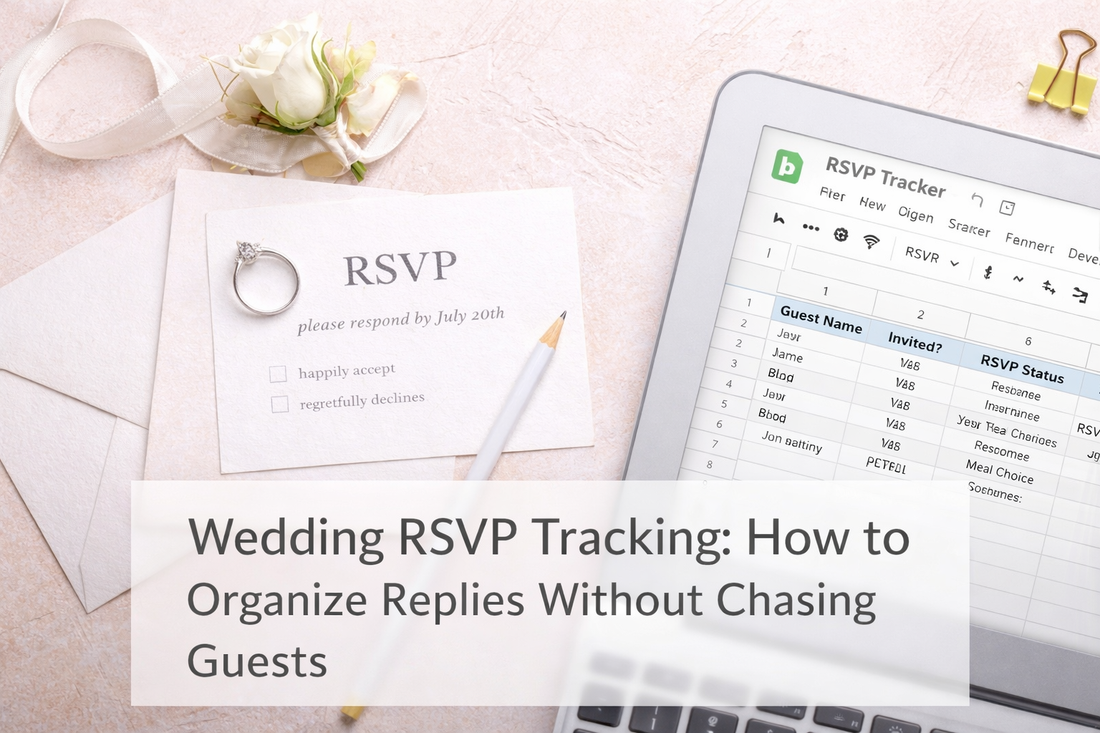 Wedding RSVP Tracking: How to Organize Replies Without Chasing Guests