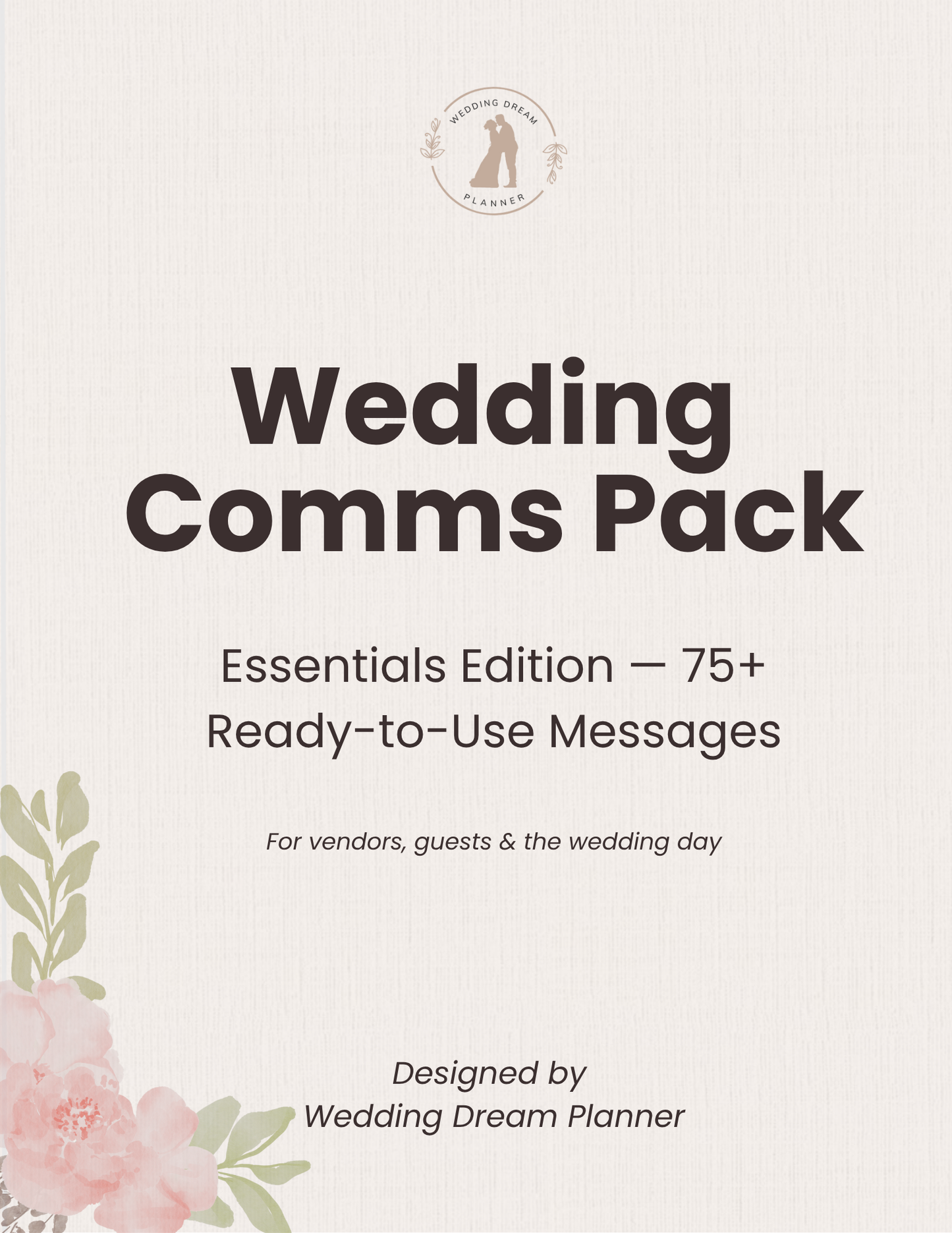 Wedding Comms Pack — Essentials Edition (75+ Messages)